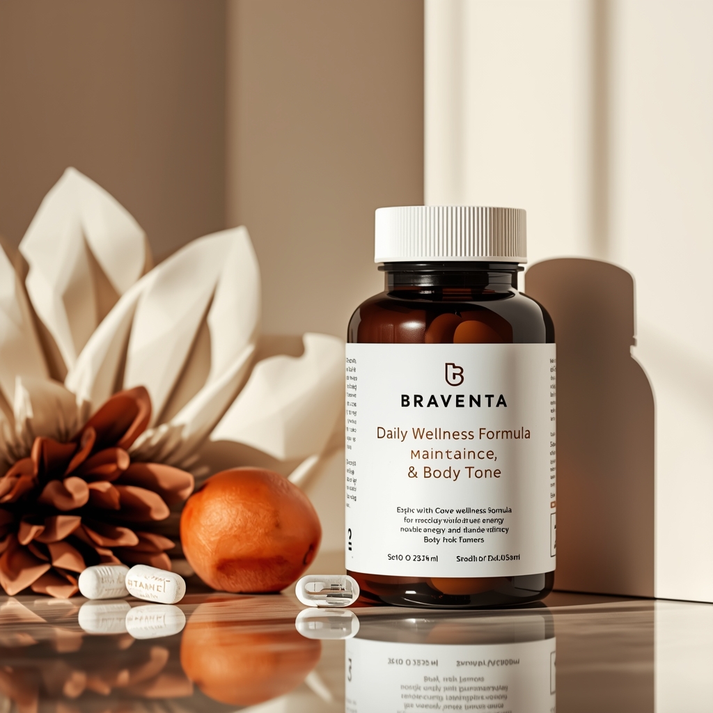Braventa daily wellness supplement bottle